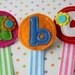 Personalized Felt Pacifier Clip-YOU CHOOSE LETTER and COLORS