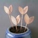 Sprout Garden Herb Markers - Custom Set of 4