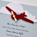Reserved listing for AngeliqueWhitehouse - Baby shower airplane invite