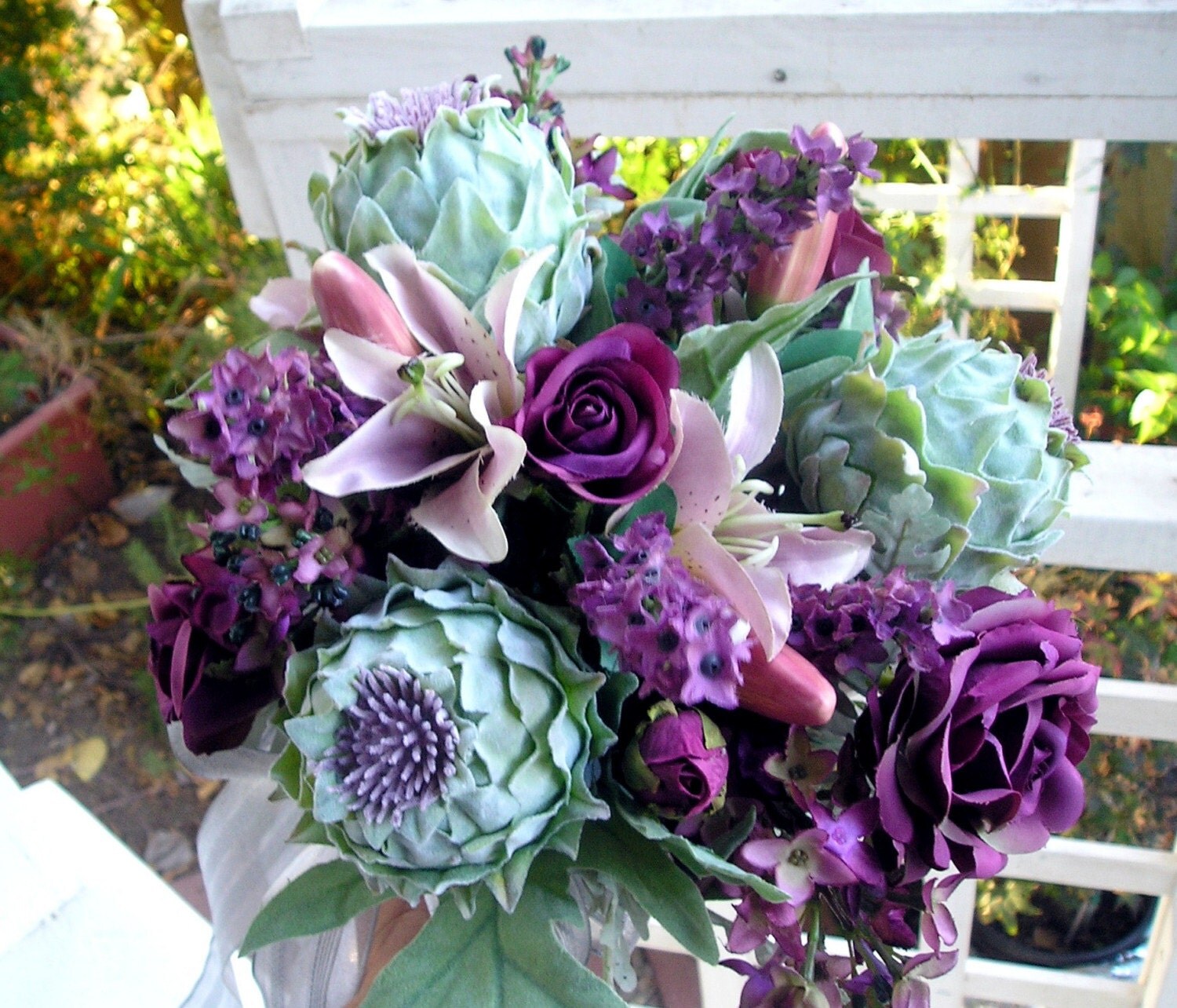 Artichoke Wedding Bouquets