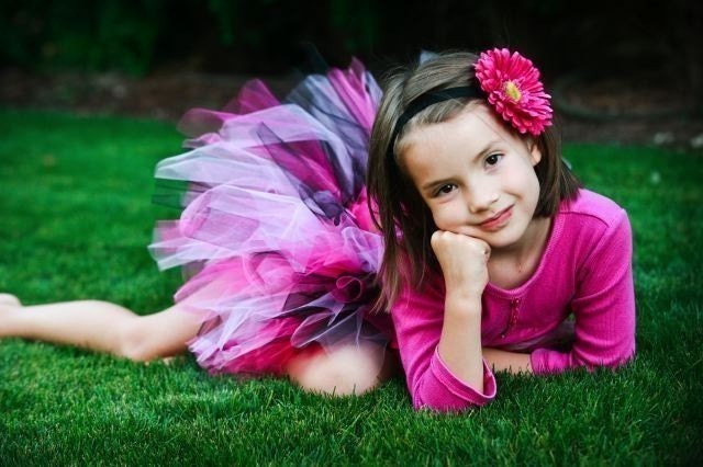 PInk Zebra Tutu - NB to 5t