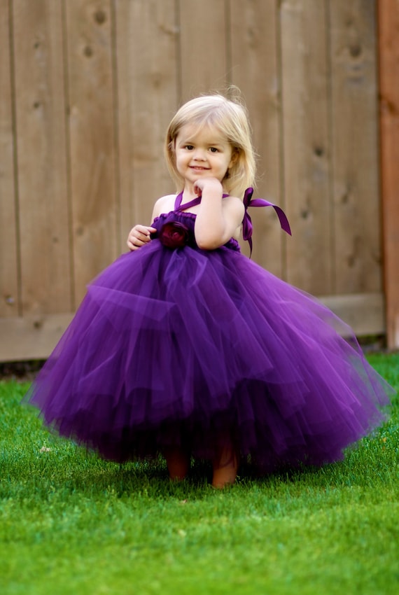 Perfectly Plum Tutu Dress - NB, 12m, 18m, 2t, 3t, or 4t