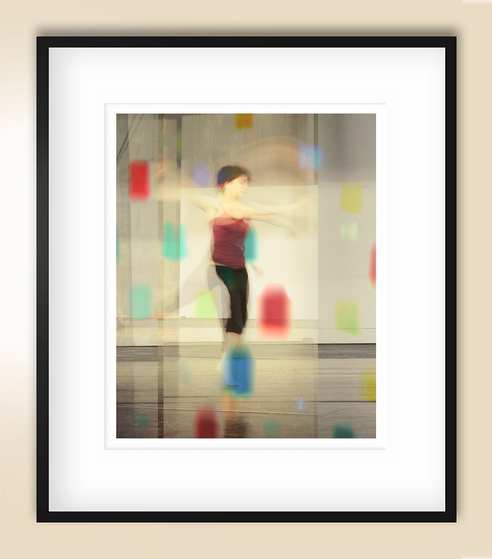 The Juggler, 8x10 abstract dancer in motion, archival print