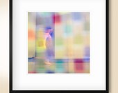 The Pursuit of Happiness, 12x12 inch, figurative, colorful dancer, digitally created original fine art archival