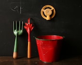 Vintage Garden Tools With Bucket 1960s From Nowvintage on Etsy