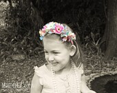 Scrappy Raggy Fabric Headband PDF Tutorial Shabby Sweet