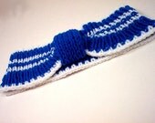 Ear Warmer Headband Cheerleader Sports College University Kentucky Duke Inspired  Blue White Dallas Cowboys Indianapolis Colts Superbowl