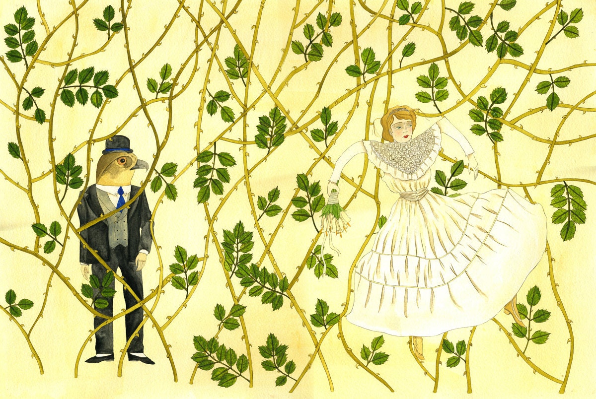 The Briars - Original Watercolor Painting