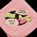 Baby Girl Birth Announcement Personalized Baby Keepsake Blanket