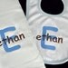 Personalized Baby Bib and Burpcloth with ANY Name and Initial
