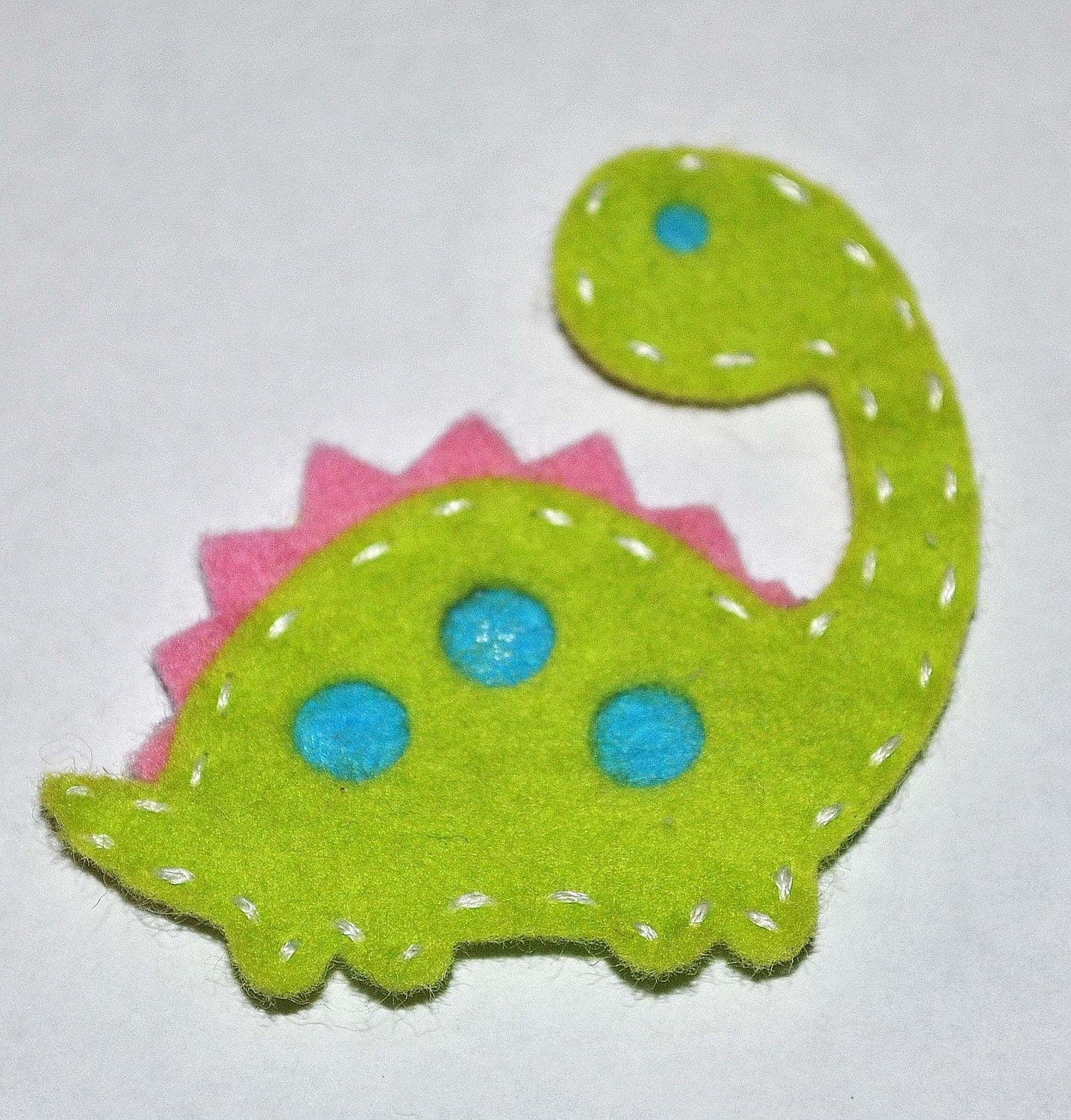 Jakey the Dinosaur Hair Clip