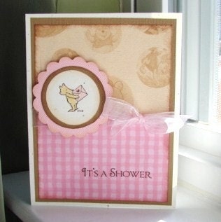 Pooh Baby Shower Invitations on Classic Pooh Baby Shower Invitation Card Set Of 6 With Envelopes