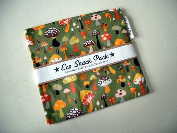 Eco Snack Pack /// MUSHROOMS