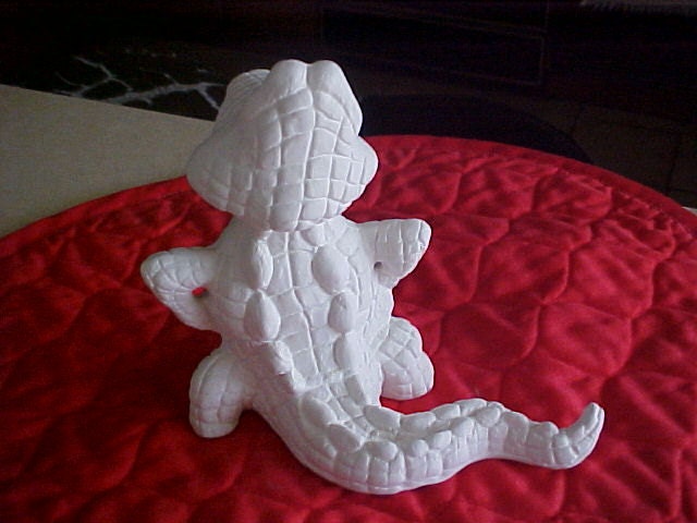 Standing Alligator U Paint Ceramics