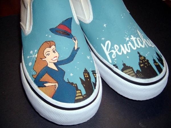 Bewitched Custom Vans Shoes