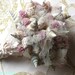 Romantic Empress Augusta Seashell Bridal Bouquet, Boutonnierre and Hairpiece IN STOCK