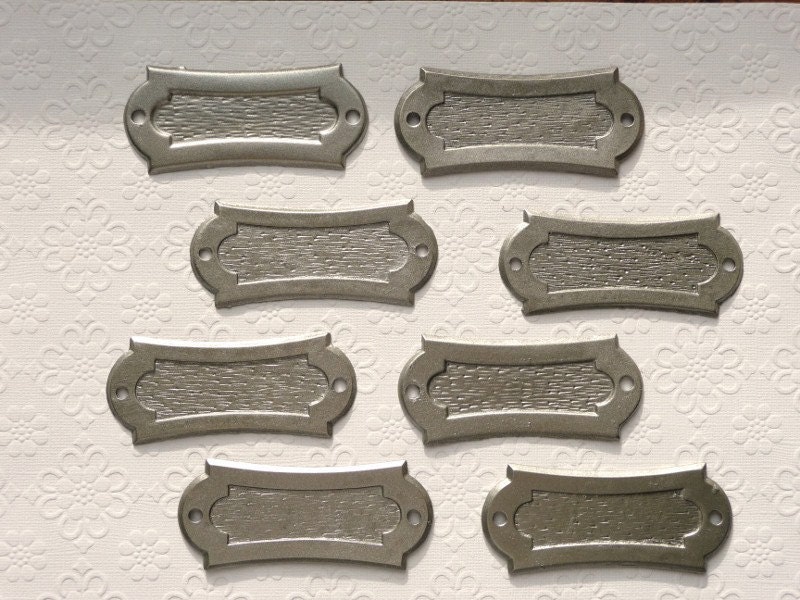 SALE Brass Box Labels