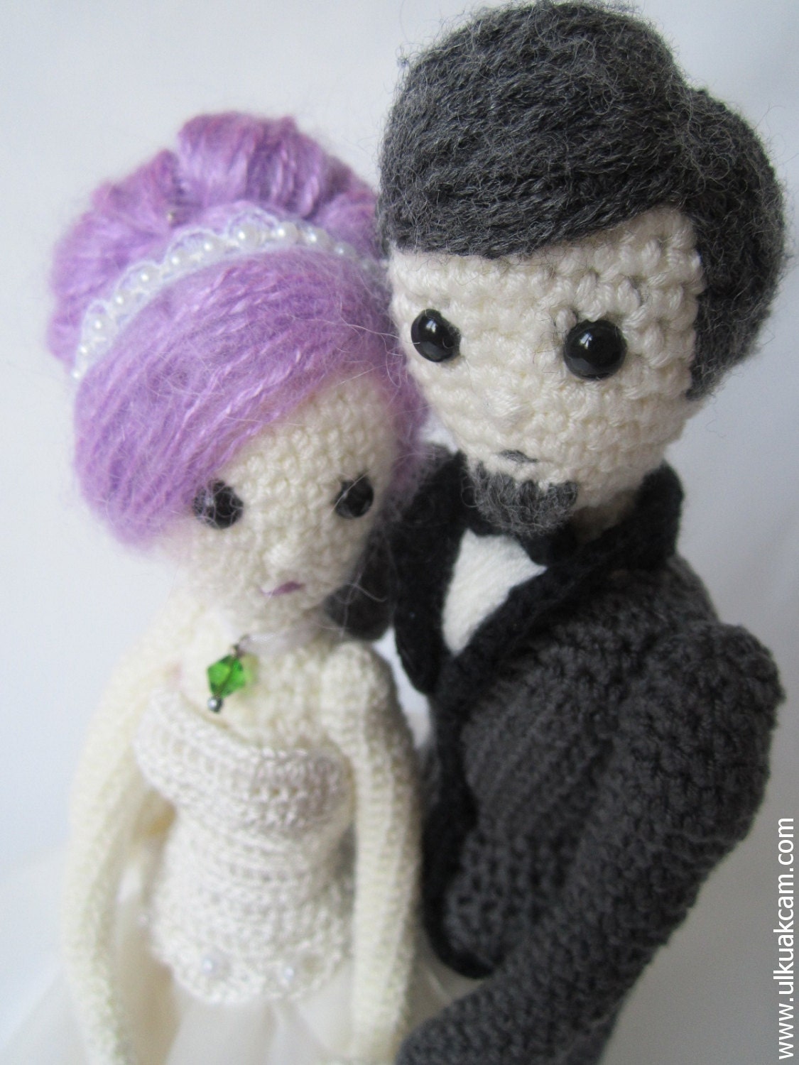Amigurumi 5 ways jointed Wedding Dolls Pattern