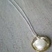 Cradled Pearl Necklace