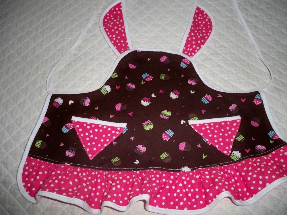 Toddler's Cupcake Apron