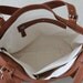 leather messenger tote - Caramel Brown Large Leather Shoulder Bag - Can Be Worn Across the Chest EXPRESS SHIPPING Last One