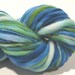 handspun yarn Sanibel thick and thin bulky singles merino yarn, 54 yards, merino wool