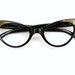 Vintage 50s French Cat Eye Glasses Sunglasses Eyewear Frame France NOS