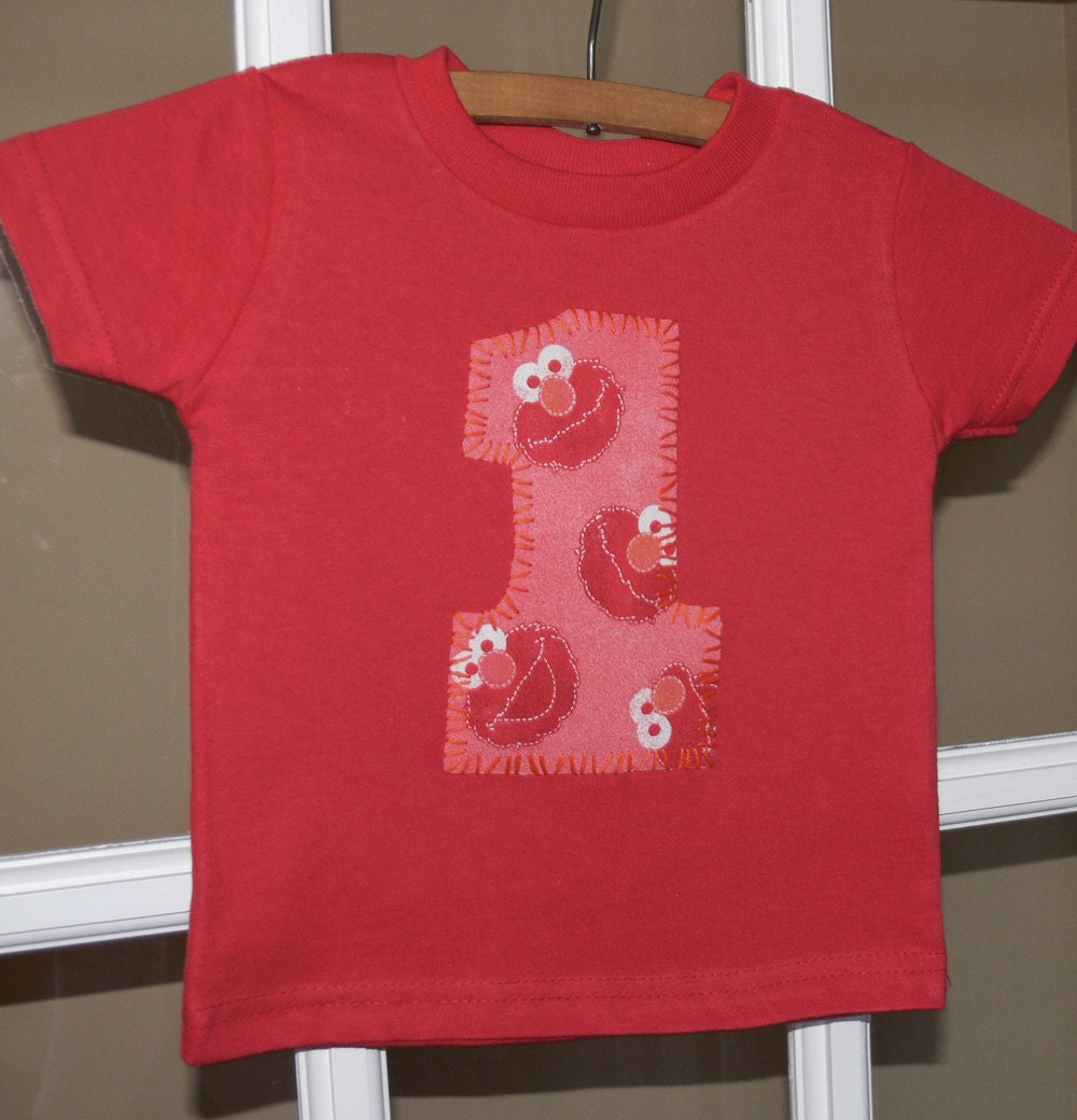 ELMO 1st birthday ... 1 shirt
