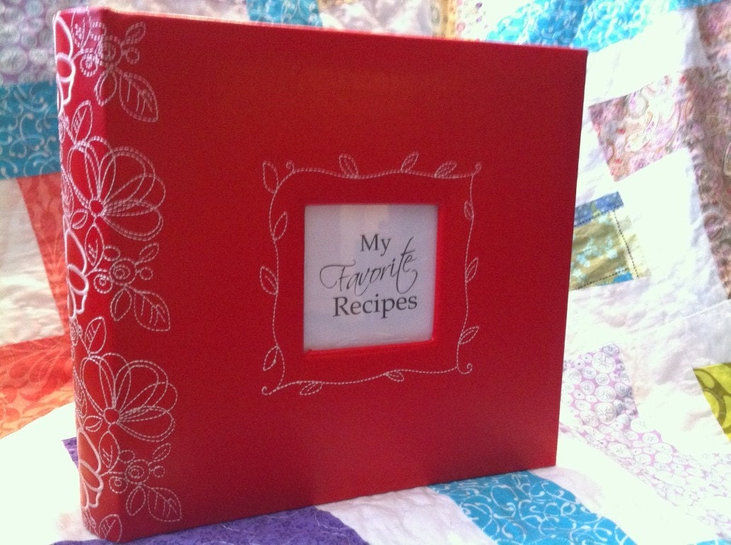My Favorite Recipes Book - Comes with 130 tried and true recipes - Perfect for a recipe Shower