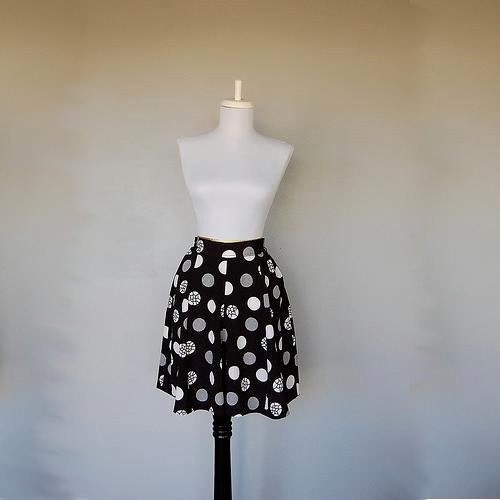vintage POLKA DOT high waist shorts