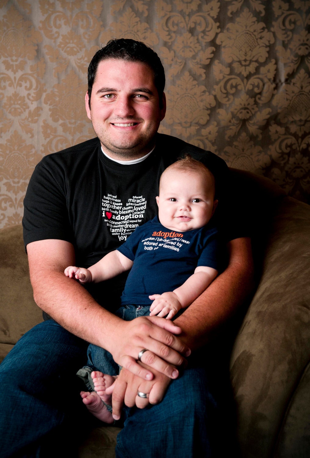 Adoption Definition T-Shirt (18 Months) in Navy, Adoption Gifts for Families, Adoption Gift, Adoption Shirts, Adoption T Shirt