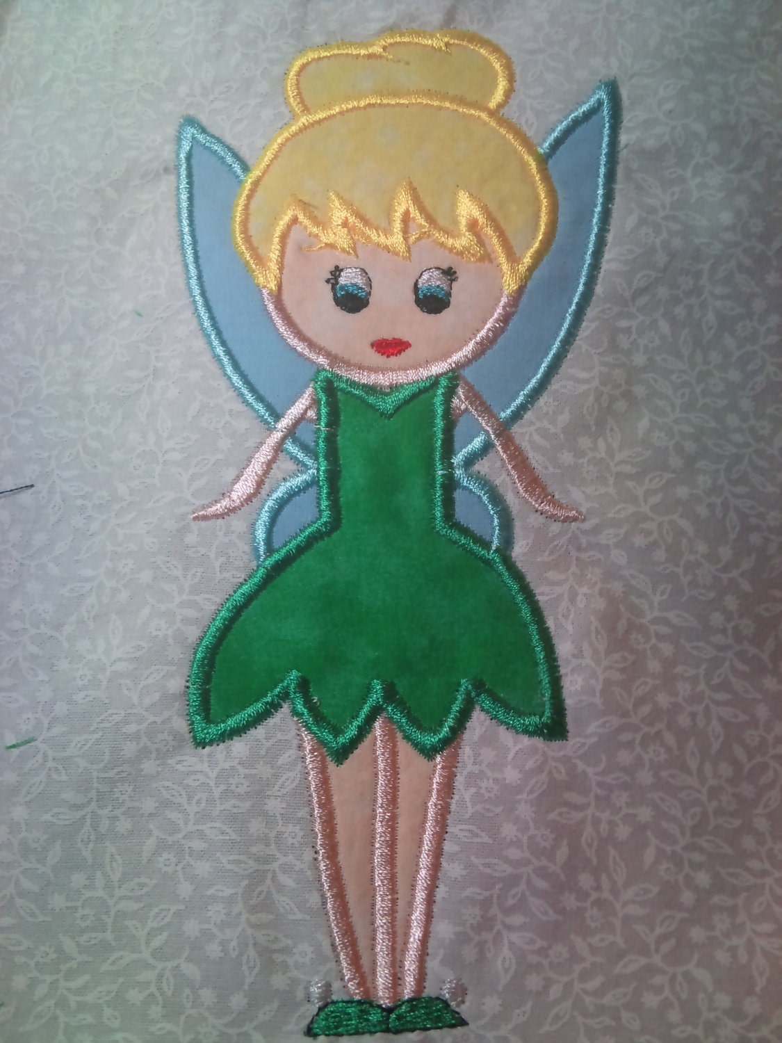 Petite Fairy Applique Embroidery Design