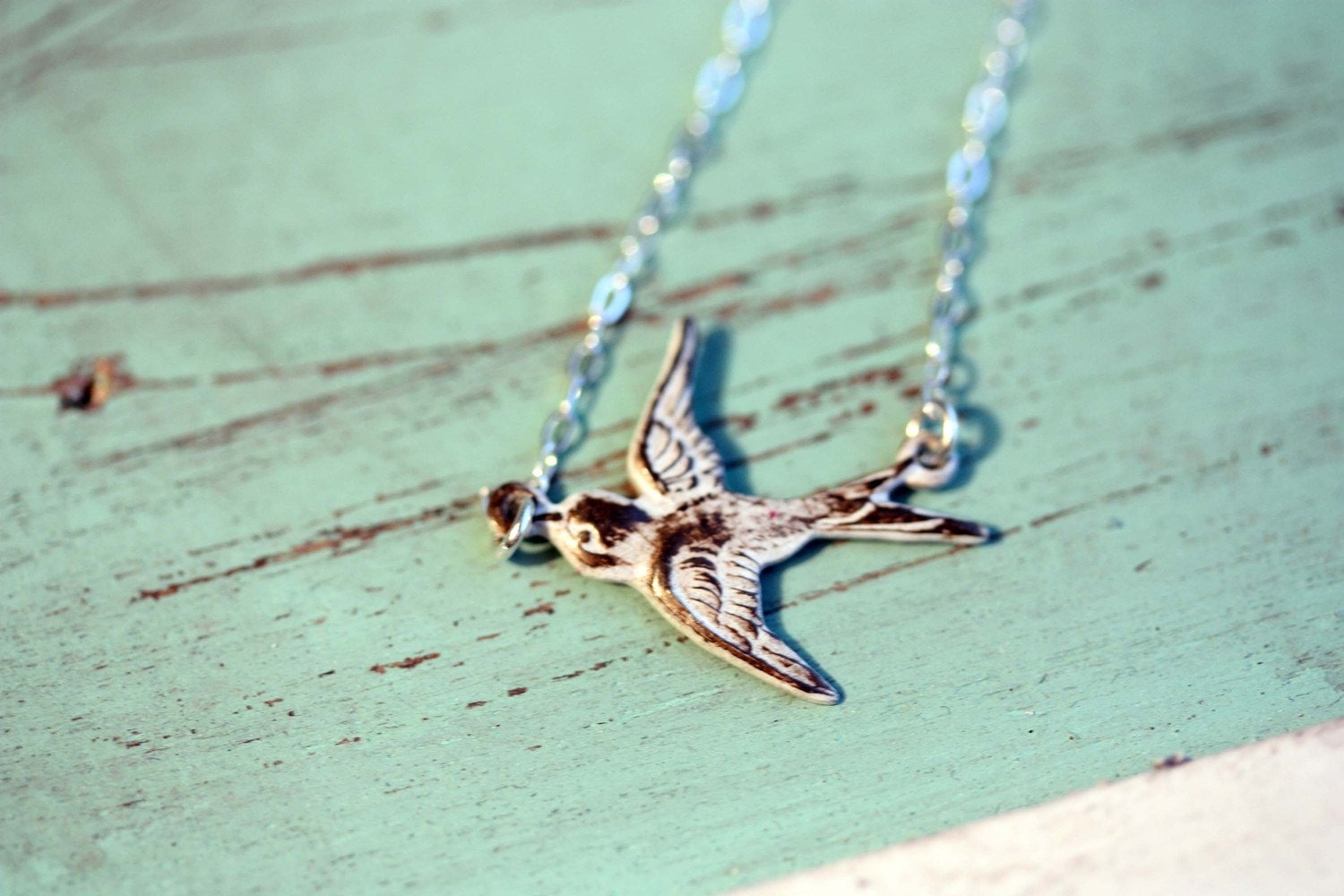 Silver Sparrow Necklace