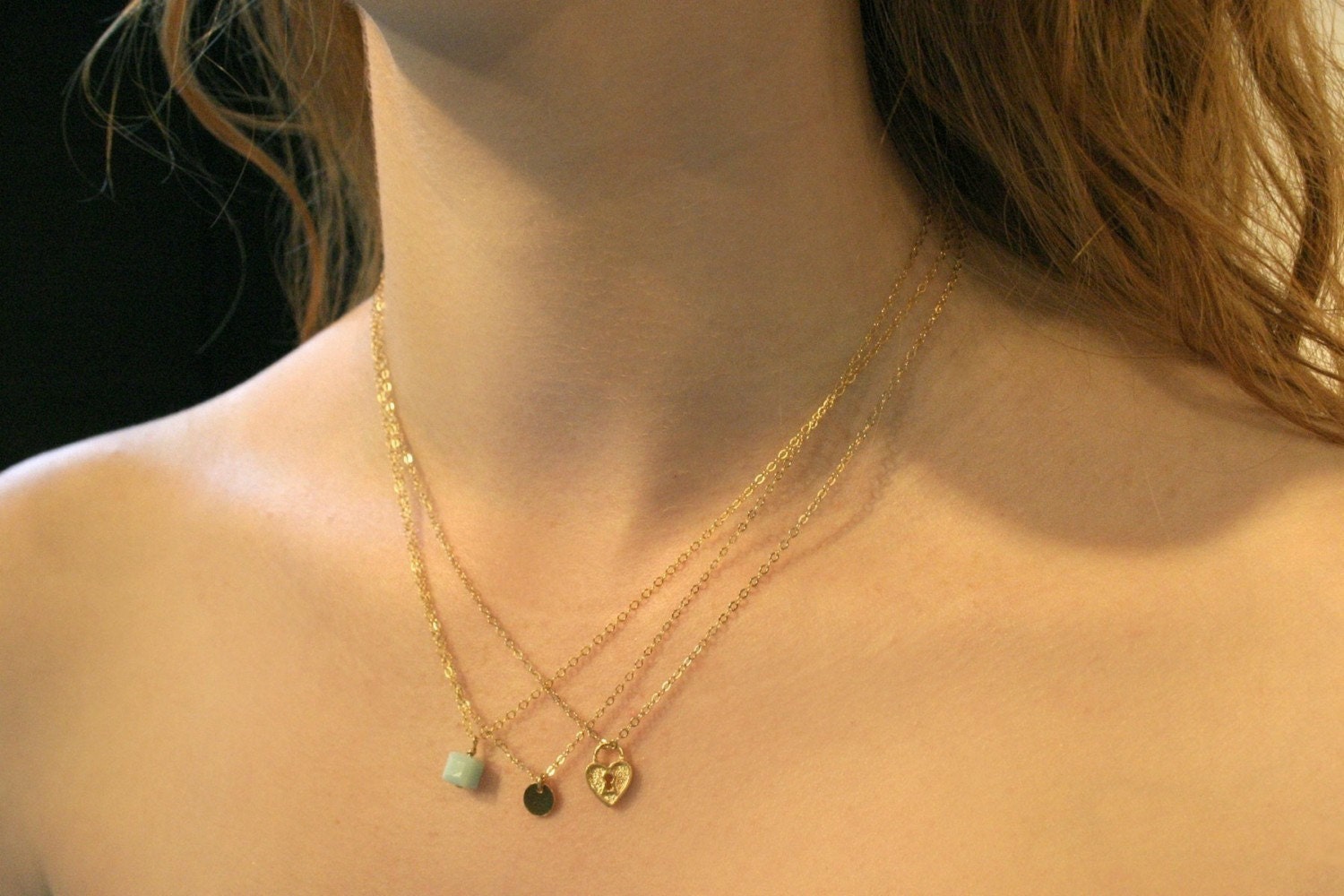 Gold Dot Necklace