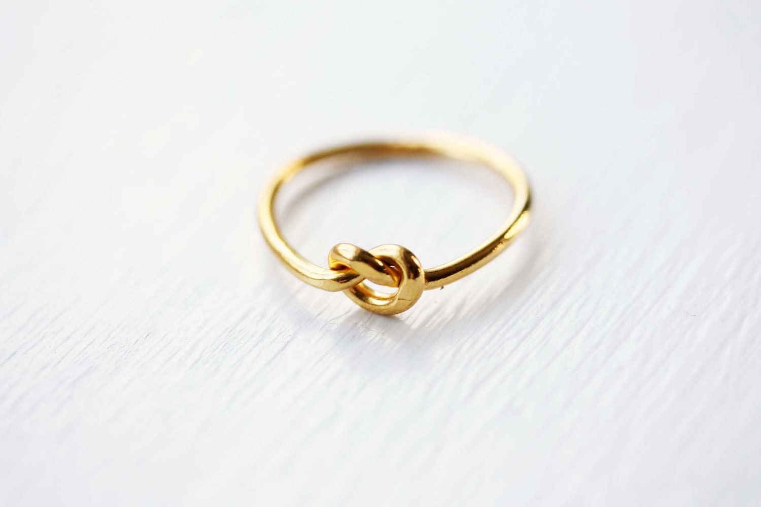 Gold Knot Ring - Size 5