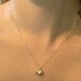 Gold Cube Necklace