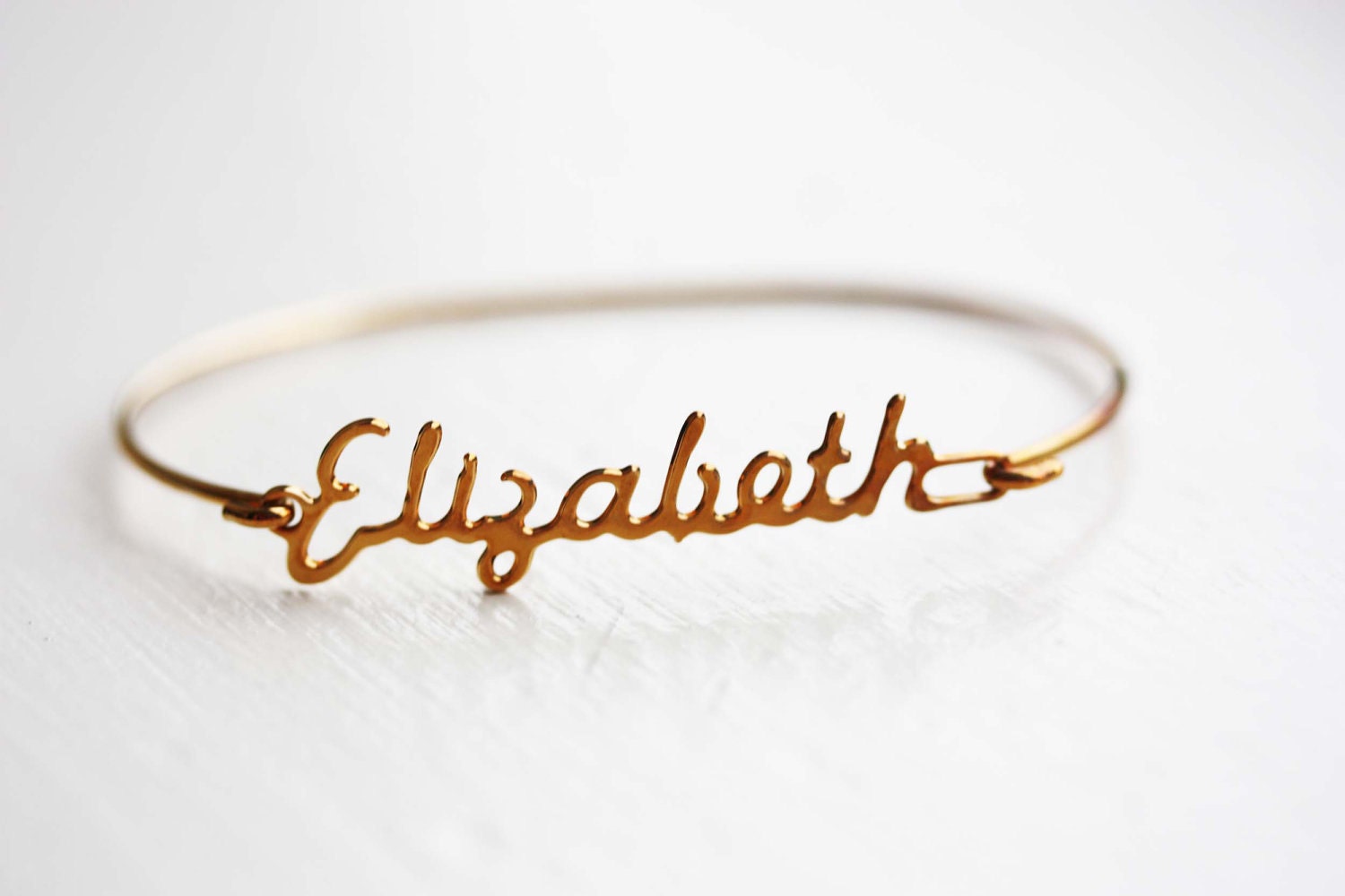Vintage Name Bracelet - Elizabeth