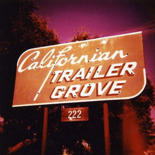 Californian Trailer Grove - 5x5 Fine Art Photography Print
