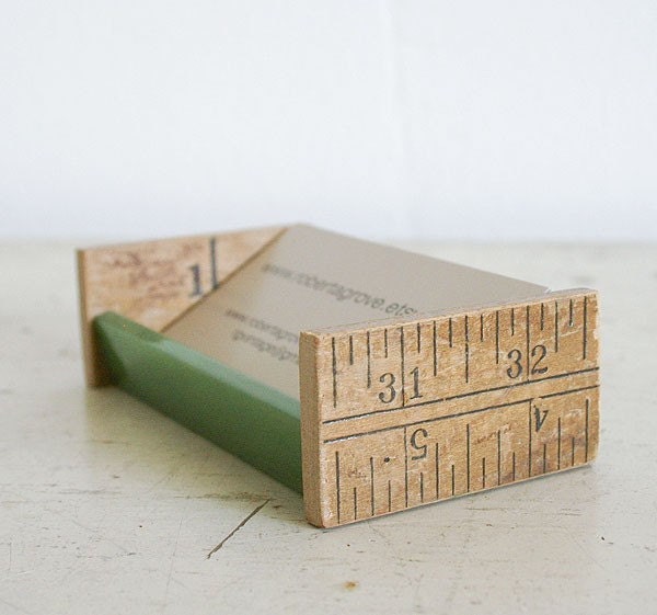 Repurposed Bakelite Business Card Holder