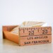 Repurposed Desktop Business Card Holder - Vintage Parts