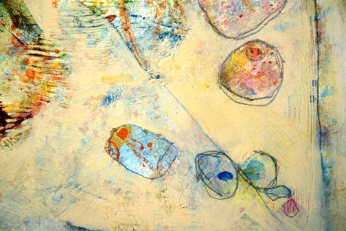 Line Games - Fine Art Reproduction from Original Acrylic Painting