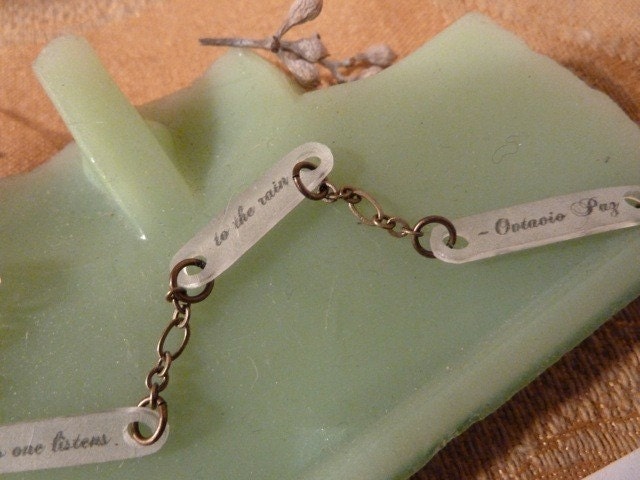 Octavio Paz Custom Bracelet