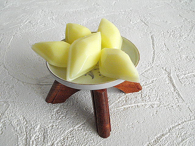 Figured Mesquite and Porcelain Soap Dish