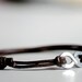 For Him Infinity Bracelet - Leather and Aluminium wire - Men and Unisex bracelet - Made to Order