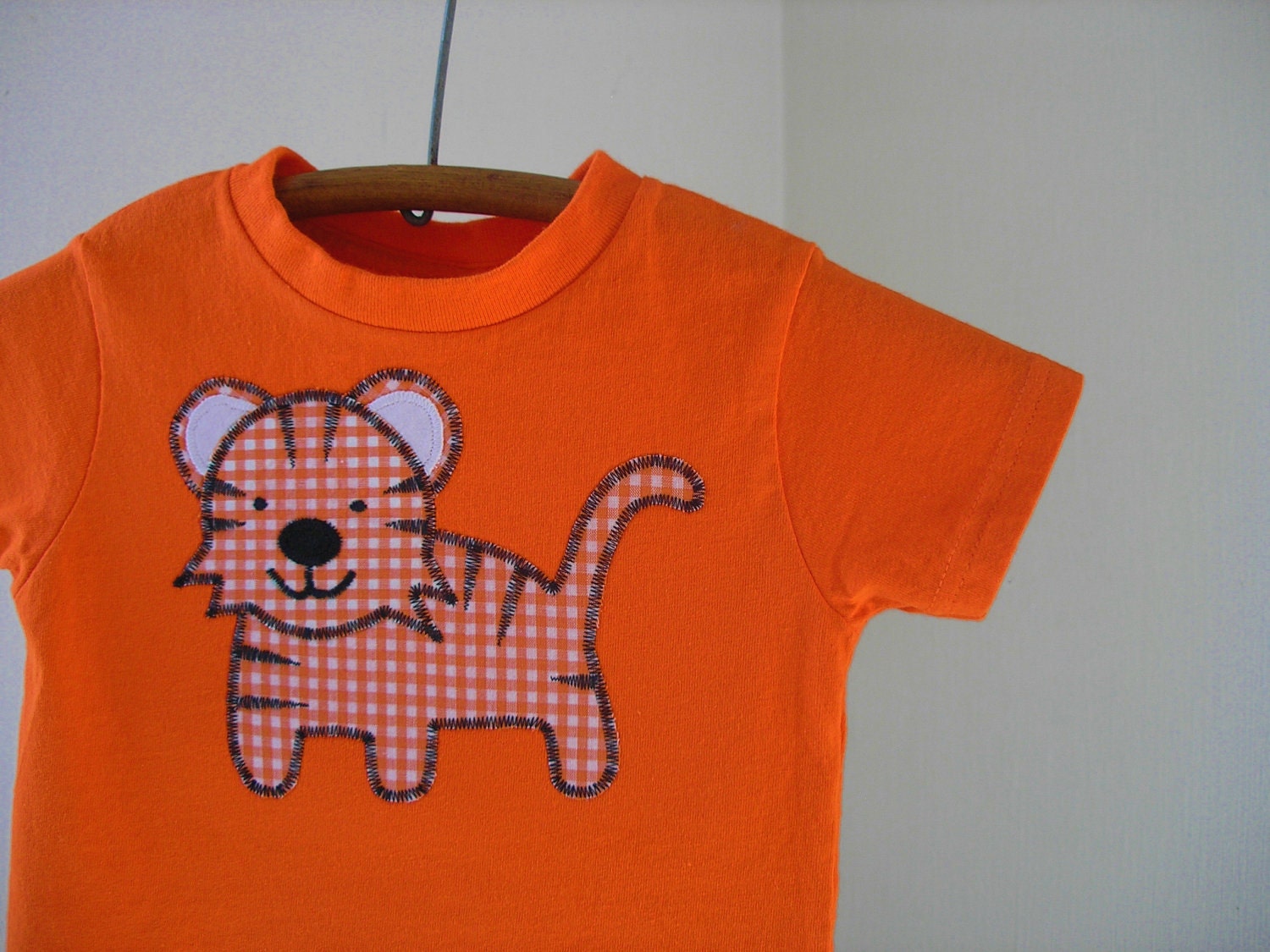 Boy's Orange Tiger T-Shirt