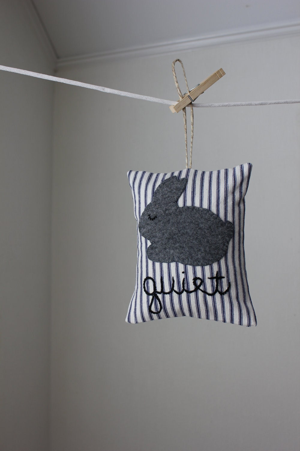 Sleeping Bunny Door Hanger
