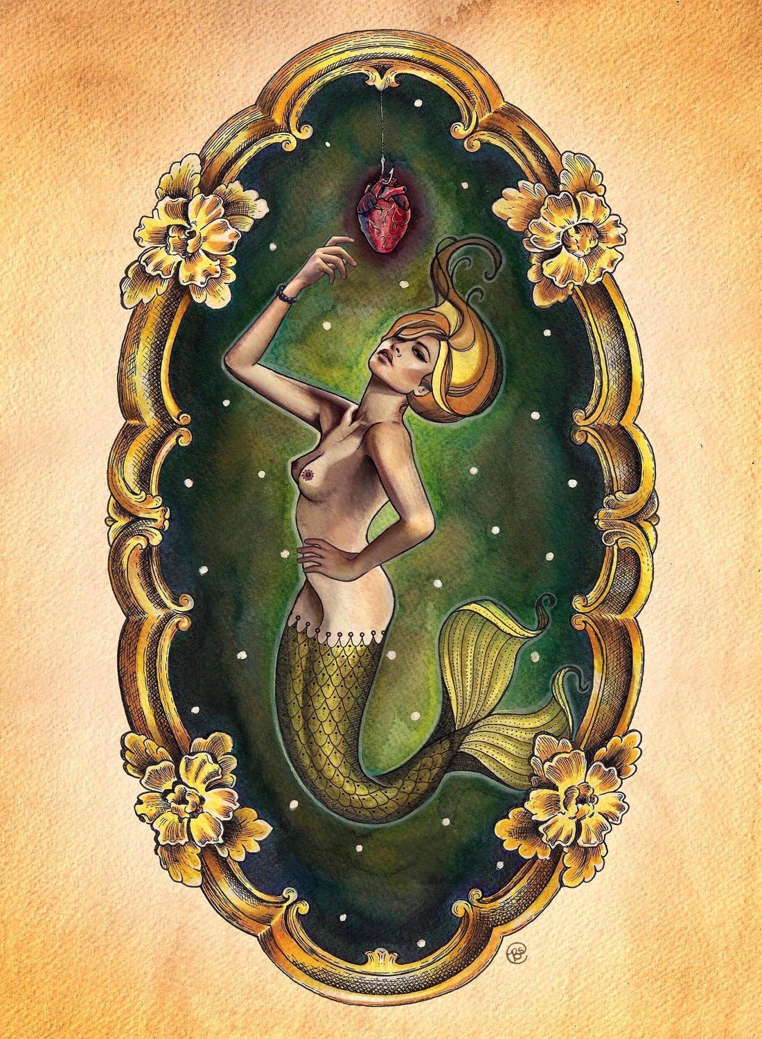 Sailor's Grave (11x17 signed print)