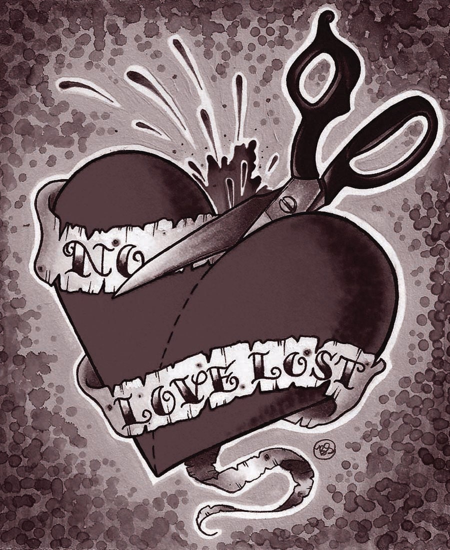 No Love Lost (5x6 print)