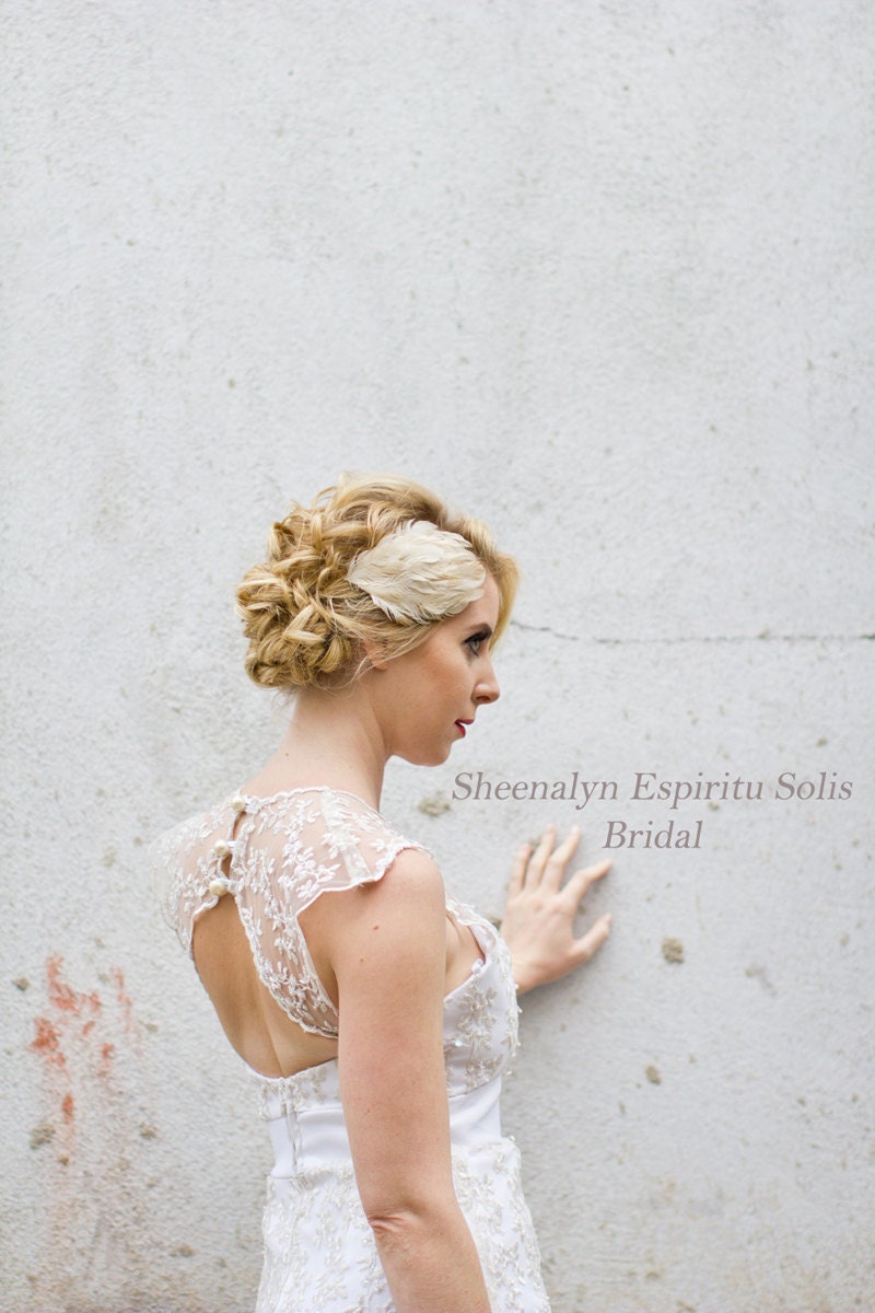 Vintage/Literature Inspired Bridal Wedding Dress by Sheena Espiritu Solis