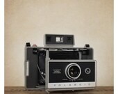 Vintage Camera Wall Art - Polaroid 330 Land Camera - 8x8 Fine Art Photograph - Minimalist, Masculine Art - Vintage Love
